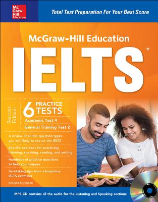 McGraw-Hill Education Ielts, Second Edition With CD Audio MCGRAW HILL BOOK CO Monica Sorrenson 価格比較 - 商品価格ナビ