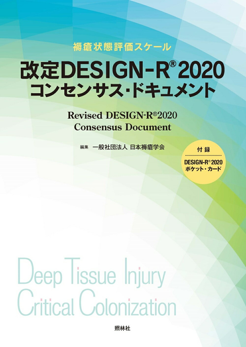 改定ＤＥＳＩＧＮ-Ｒ２０２０コンセンサス・ドキュメント 褥瘡状態評価スケール/照林社/日本褥瘡学会
