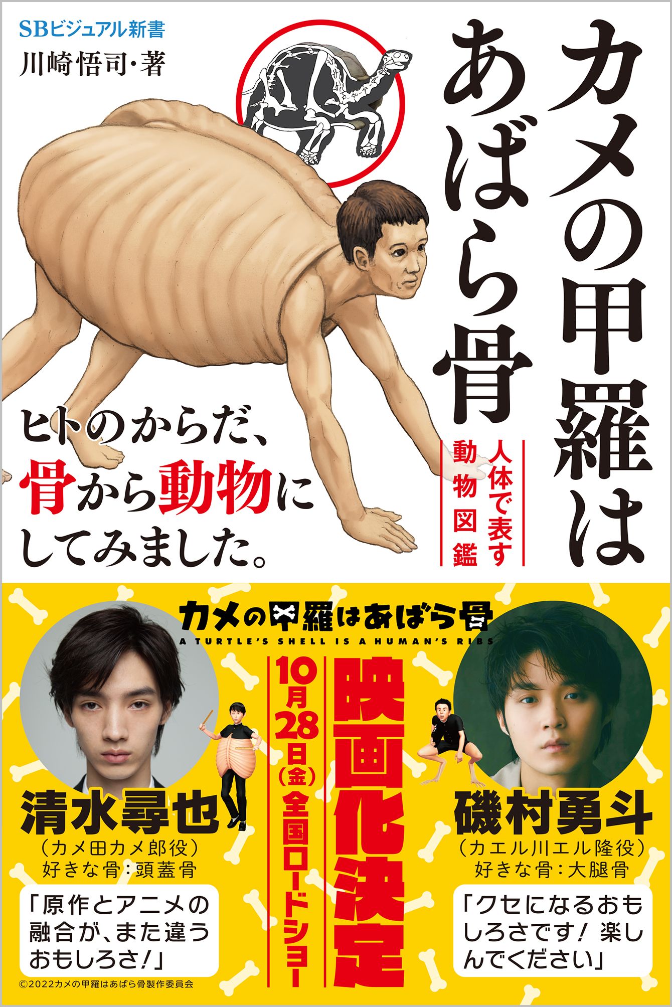 カメの甲羅はあばら骨 ジュニア版 人体で表す動物図鑑 Amazon.co.jp: カメの甲羅はあばら骨 ジュニア版 人体で表す動物図鑑