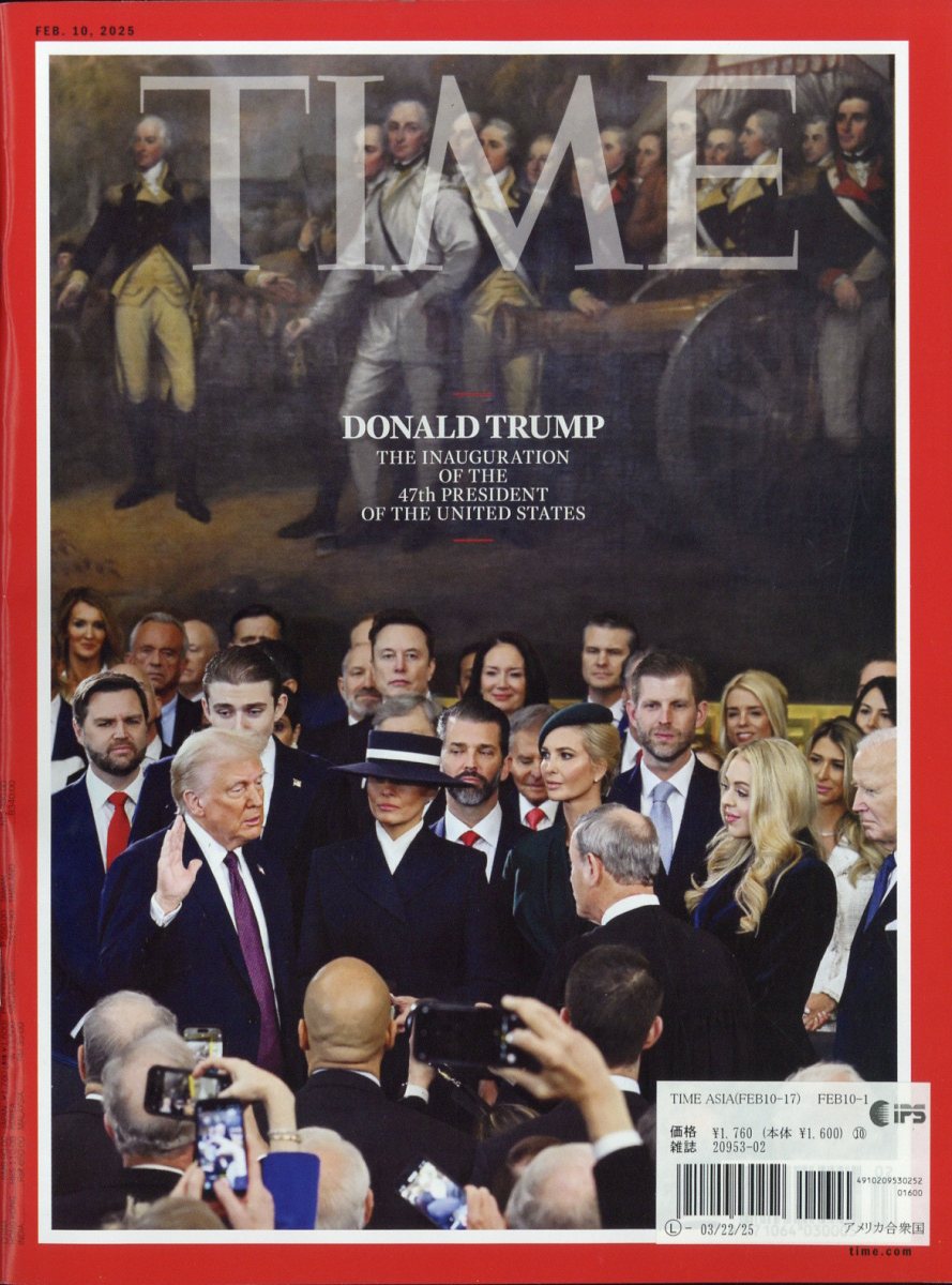 Time Asia 2025年 2/17号 [雑誌]/日販アイ・ピー・エス