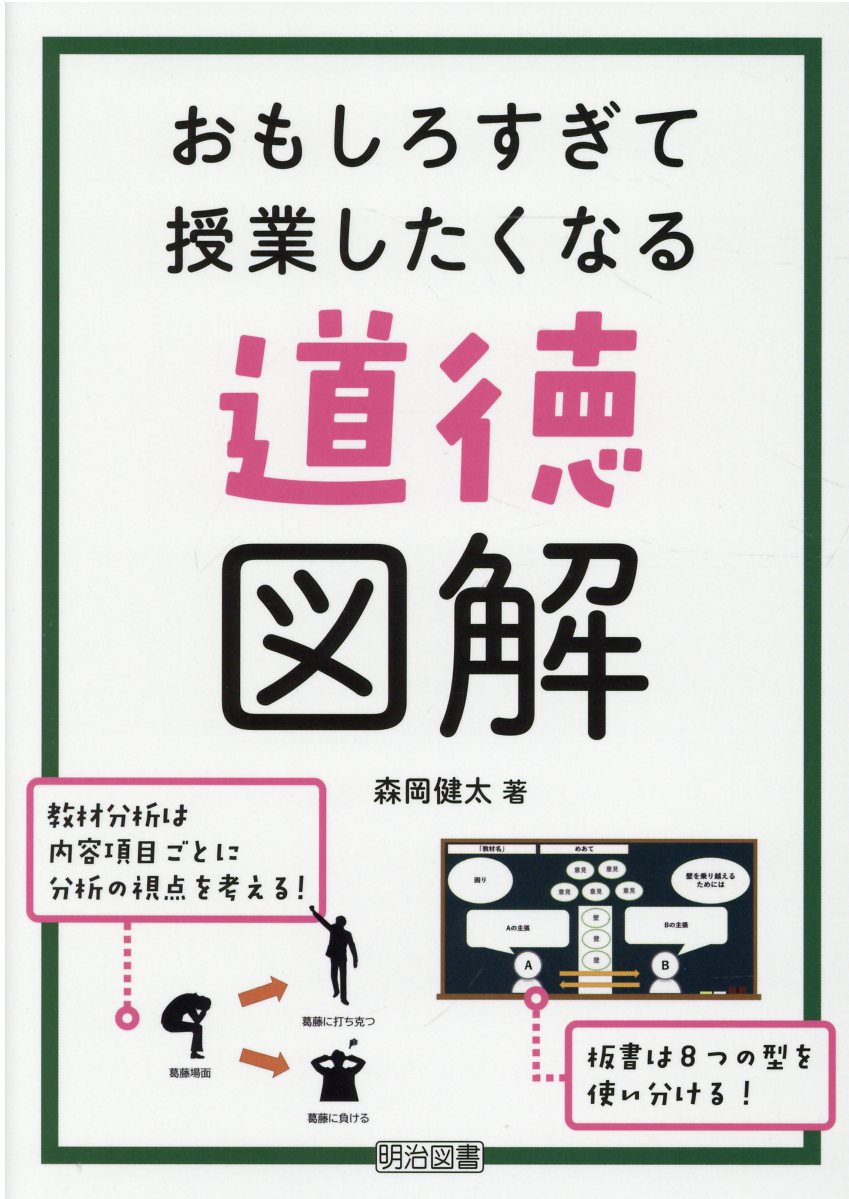 おもしろすぎて授業したくなる道徳図解/明治図書出版/森岡健太