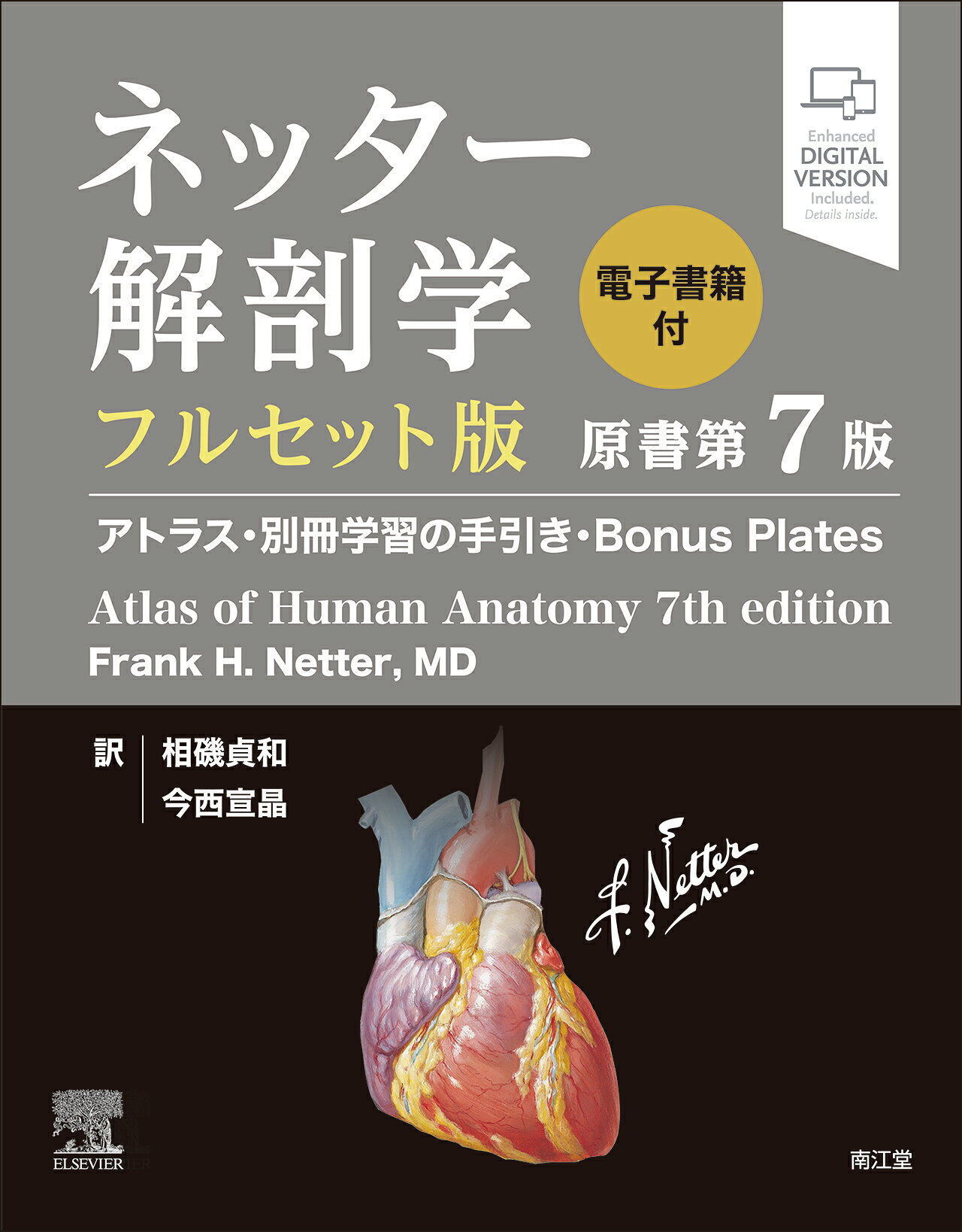 南江堂 ネッタ-解剖学アトラス 原書第６版&frasl;エルゼビア
