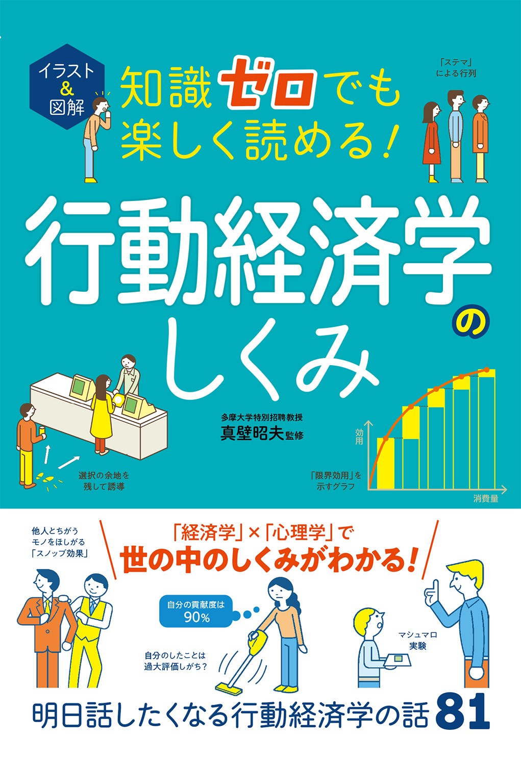イラスト＆図解知識ゼロでも楽しく読める！行動経済学のしくみ/西東社/真壁昭夫