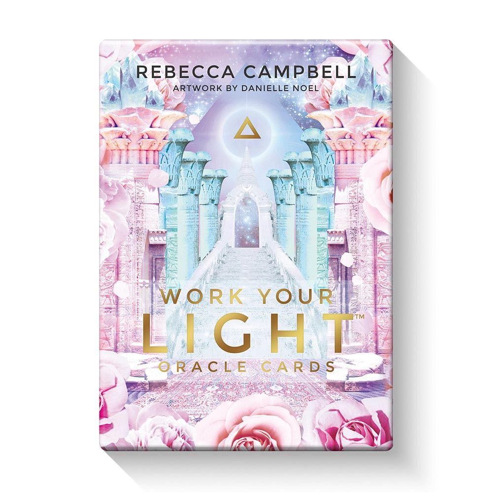 ワークユアライトオラクルカード 日本語版ガイドブック付属/ＪＭＡ・アソシエイツステップワ-クス事業/レベッカ・キャンベル