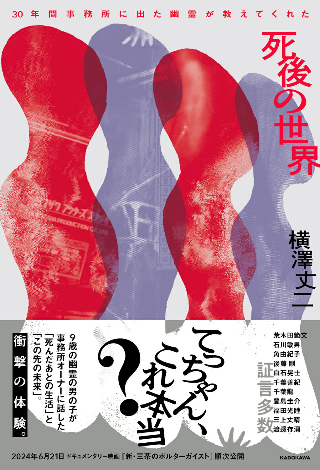 ３０年間事務所に出た幽霊が教えてくれた　死後の世界/ＫＡＤＯＫＡＷＡ/横澤丈二