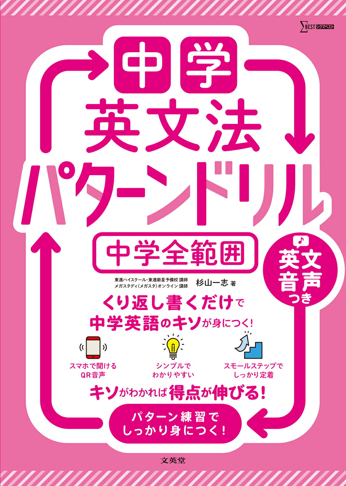中学英文法パターンドリル　中学全範囲/文英堂/杉山一志