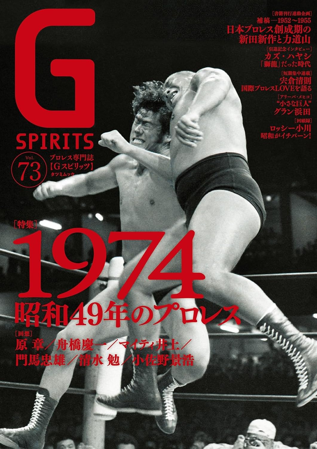 Ｇ　ＳＰＩＲＩＴＳ プロレス専門誌 Ｖｏｌ．７３/辰巳出版