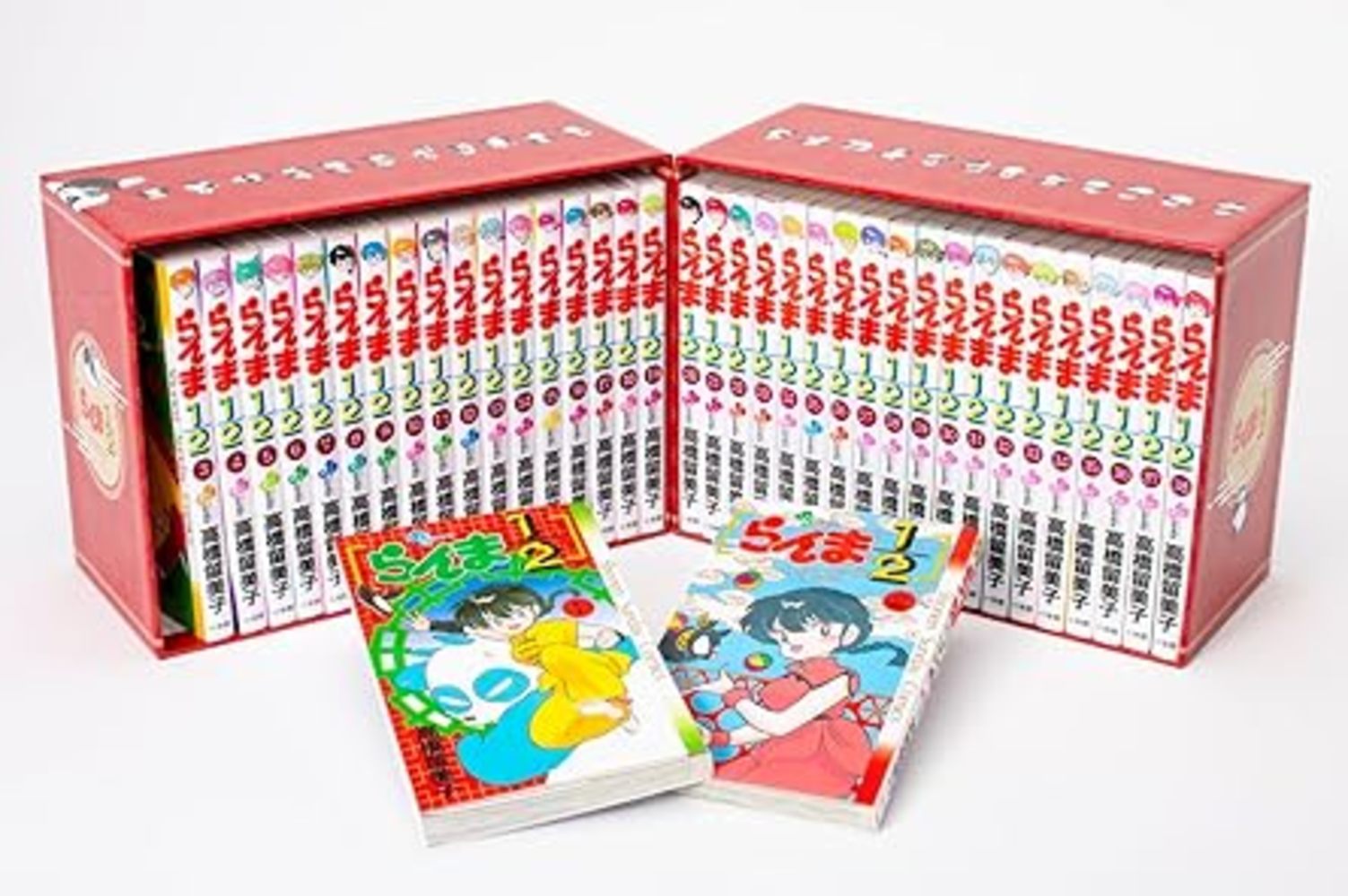 らんま1/2 新装版 全38巻セット 高橋 留美子 小学館 らんま1/2（新版） 全38巻 高橋留美子 全巻 セット 全巻、表紙