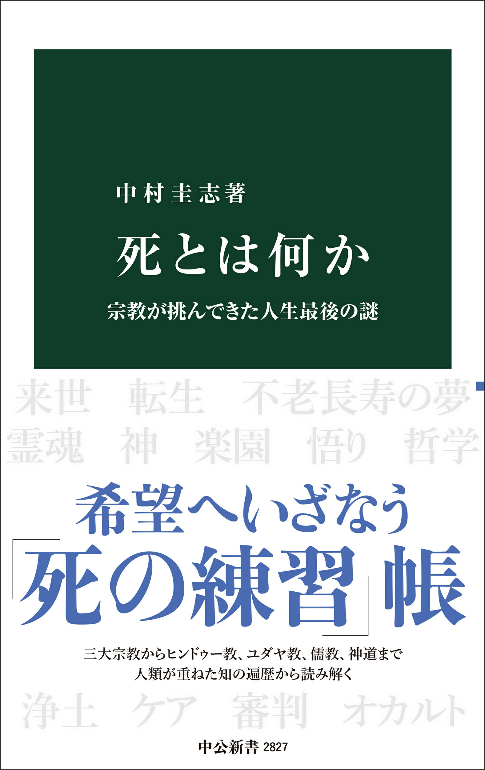 死とは何か 宗教が挑んできた人生最後の謎/中央公論新社/中村圭志