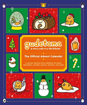 Gudetama: A Very Meh-Rry Christmas: The Official Advent Calendar: A Holiday Keepsake with Surprises/RP STUDIO/Jenn Fujikawa