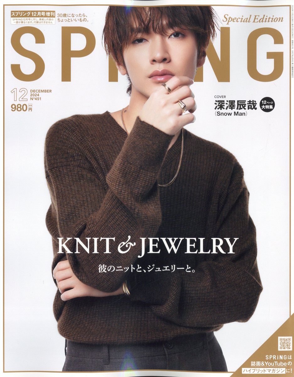 spring (スプリング)増刊 2024年 12月号 [雑誌]/宝島社