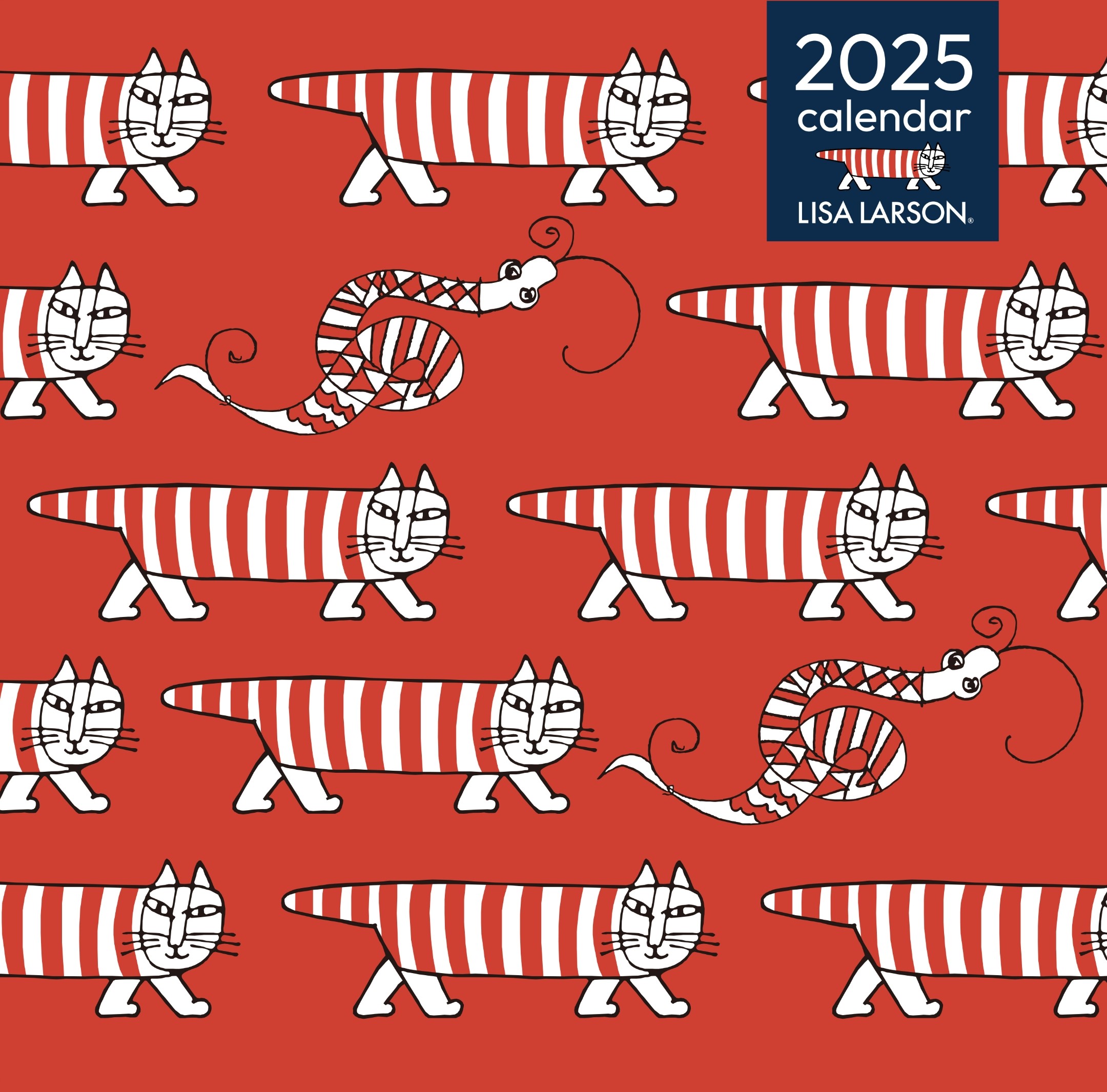 リサ・ラーソン　デザインコレクション（壁掛けカレンダー） ２０２５/トンカチ/リサ・ラーソン