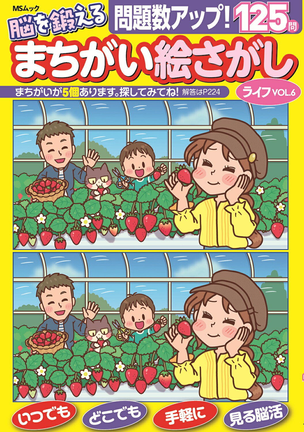 脳を鍛えるまちがい絵さがしライフ ＶＯＬ．６/メディアソフト