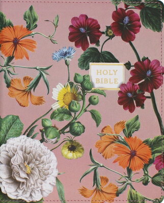Niv, Artisan Collection Bible, Large Print, Leathersoft, Blush Floral, Red Letter, Comfort Print/ZONDERVAN/Zondervan