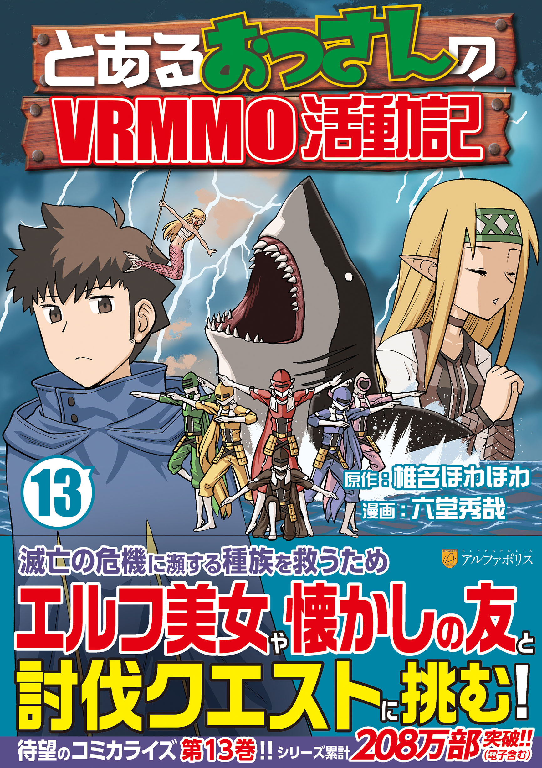 とあるおっさんのＶＲＭＭＯ活動記 １３/アルファポリス/六堂秀哉