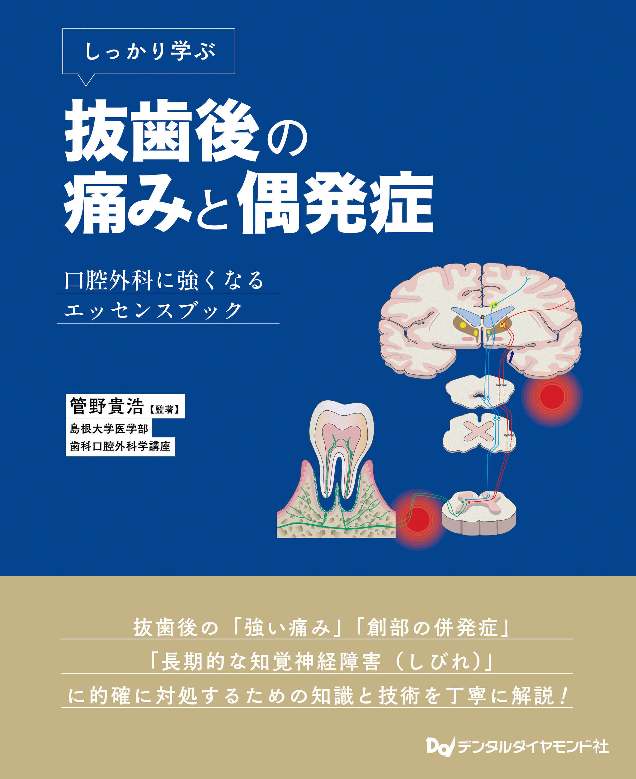しっかり学ぶ抜歯後の痛みと偶発症/デンタルダイヤモンド社/管野貴浩