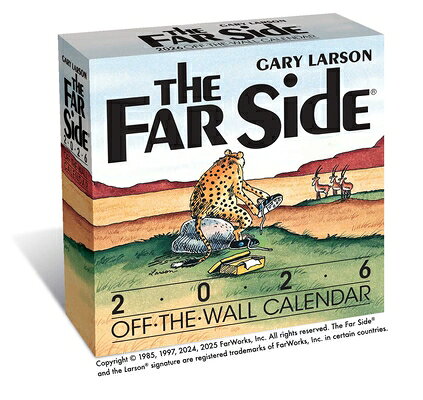 The Far Side(r) 2026 Off-The-Wall Day-To-Day Calendar/ANDREWS & MCMEEL/Gary Larson