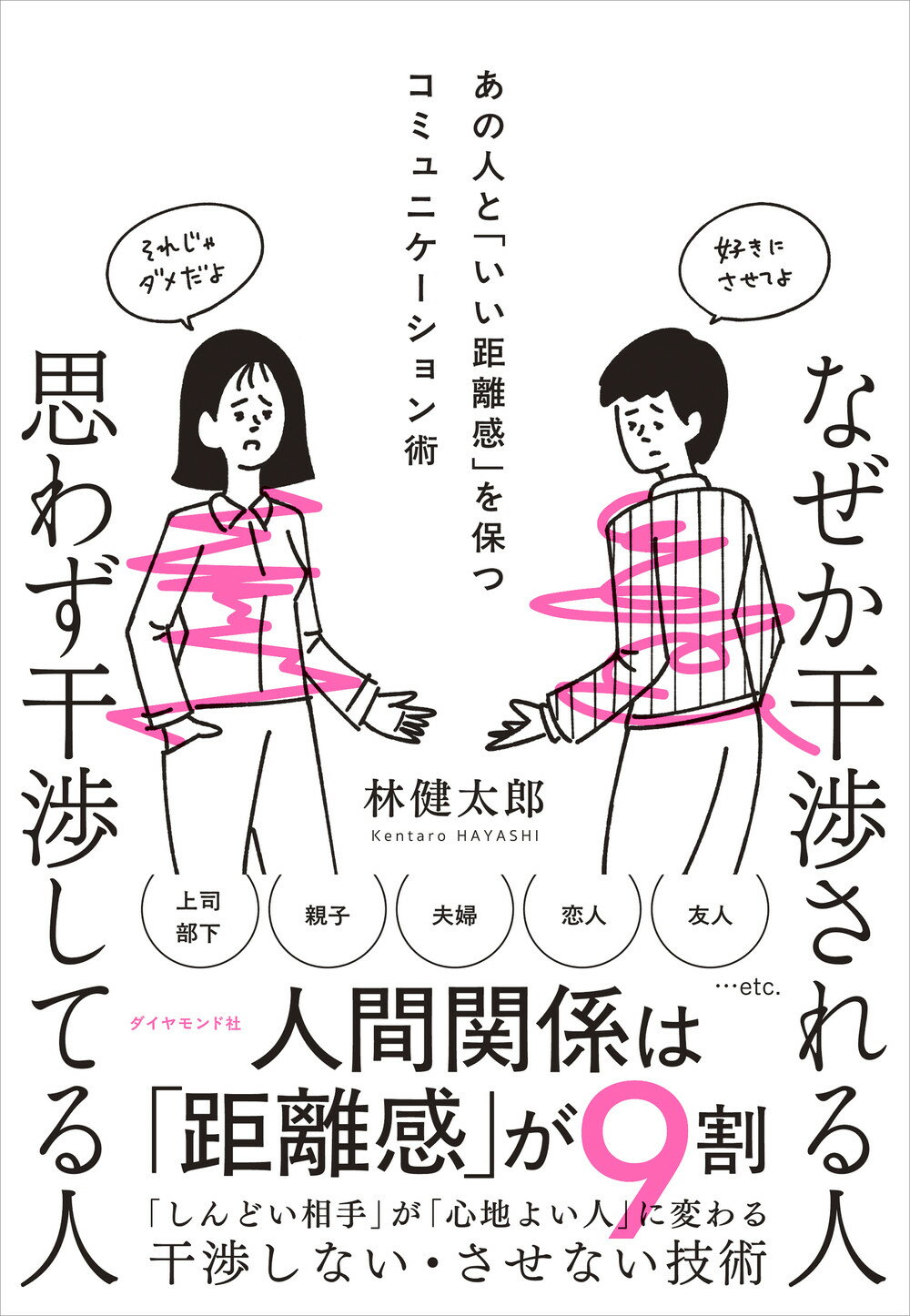 なぜか干渉される人思わず干渉してる人 あの人と「いい距離感」を保つコミュニケーション術/ダイヤモンド社/林健太郎