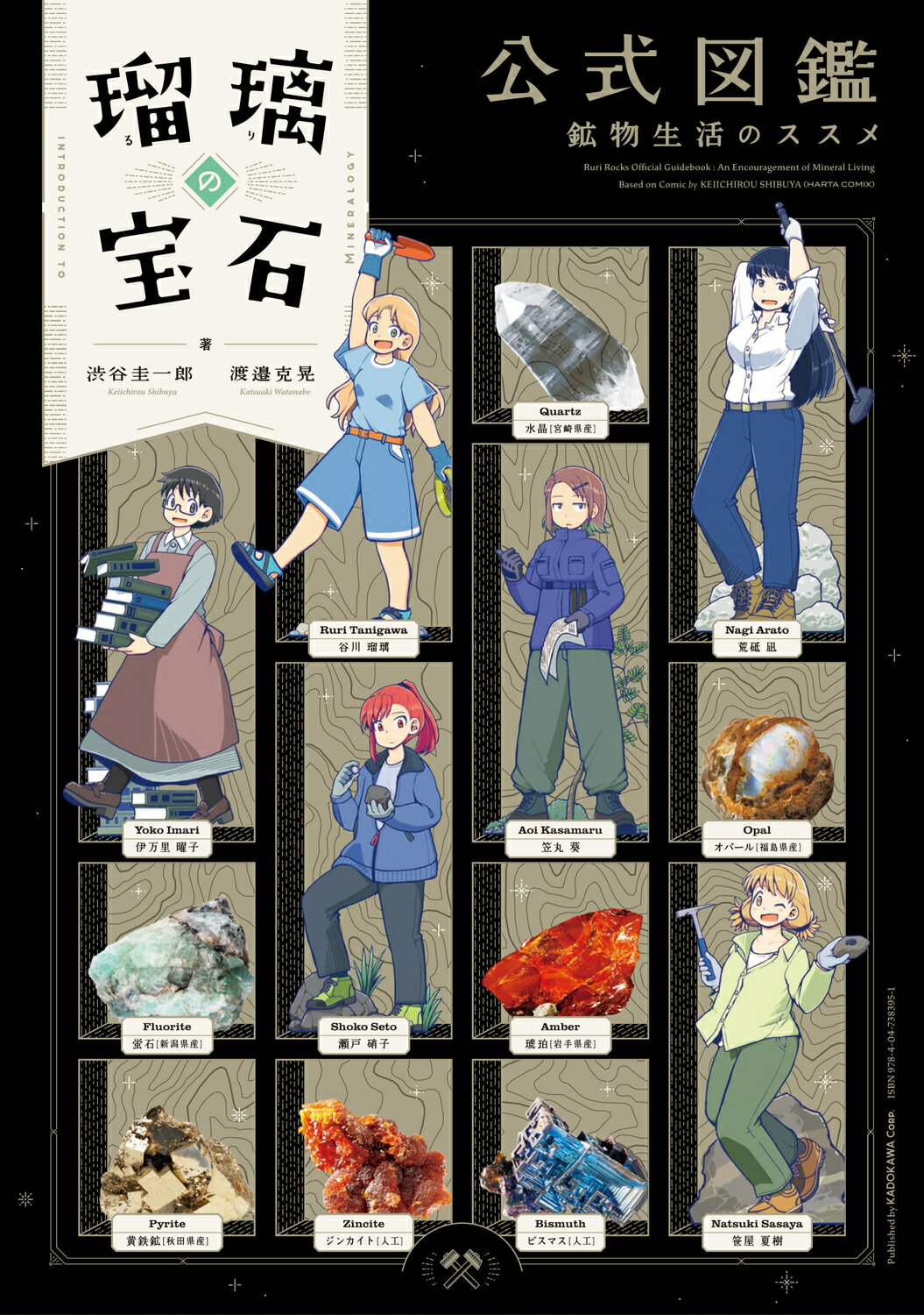 瑠璃の宝石公式図鑑　鉱物生活のススメ/ＫＡＤＯＫＡＷＡ/渋谷圭一郎