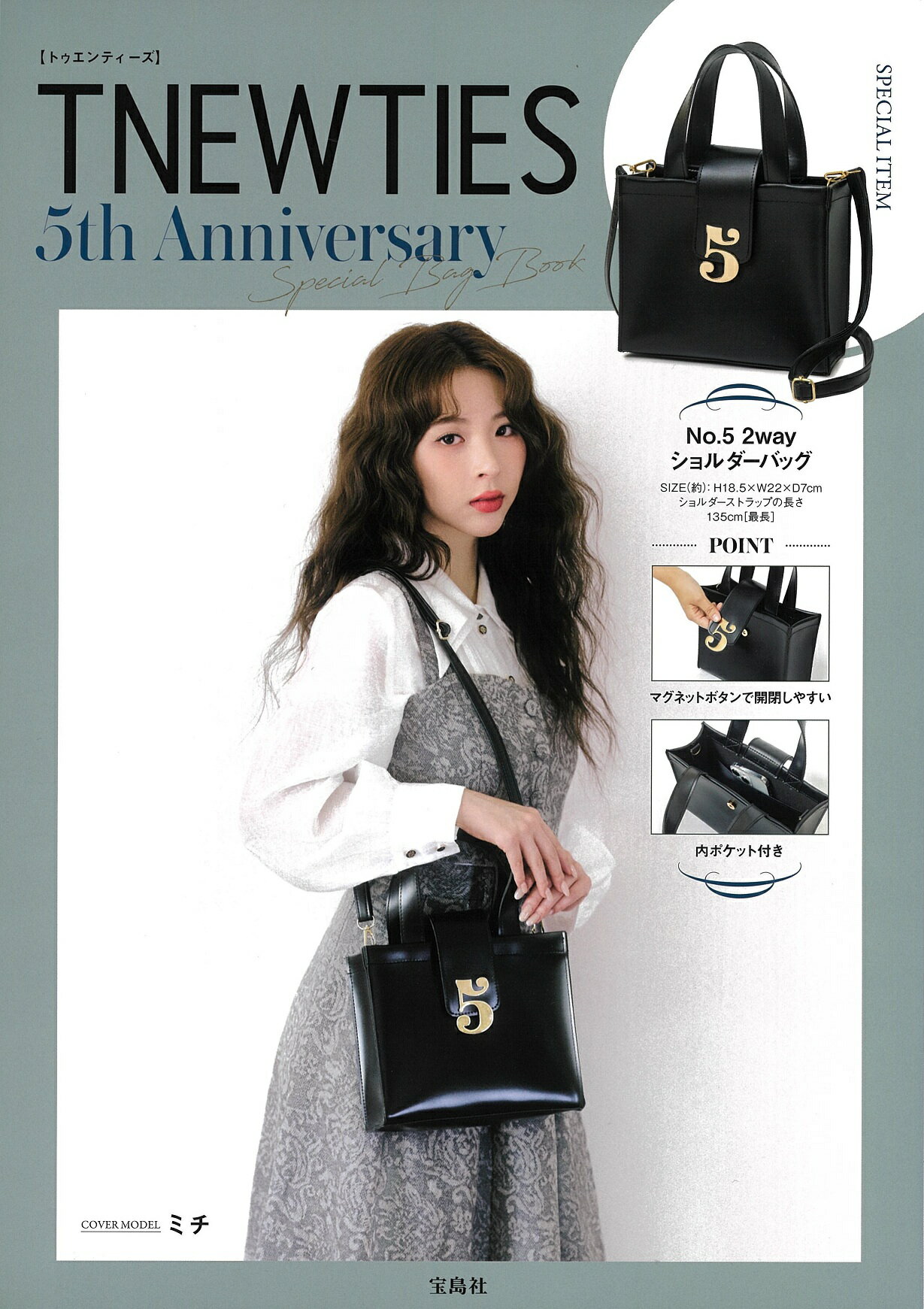 ＴＮＥＷＴＩＥＳ　５ｔｈ　Ａｎｎｉｖｅｒｓａｒｙ　Ｓｐｅｃｉａｌ　Ｂａｇ　Ｂｏｏ/宝島社