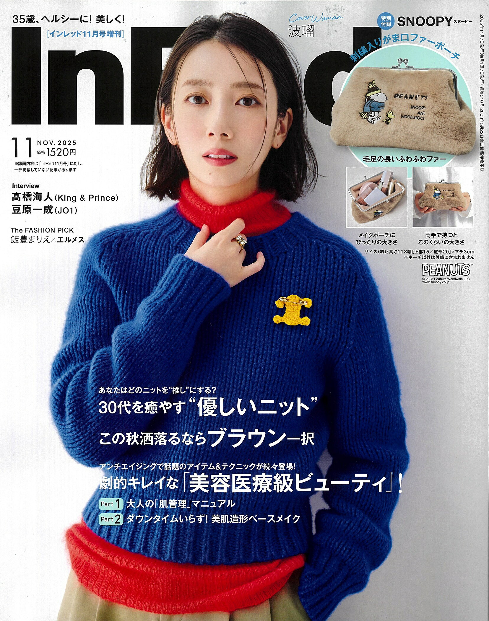 In Red (インレッド) 2025年 11月号 [雑誌]/宝島社