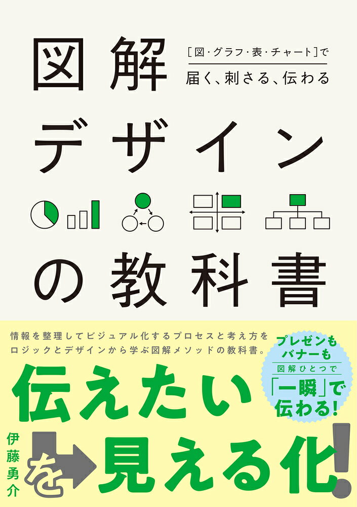 ［図・グラフ・表・チャート］で届く、刺さる、伝わる　図解デザインの教科書/ホビ-ジャパン/伊藤勇介