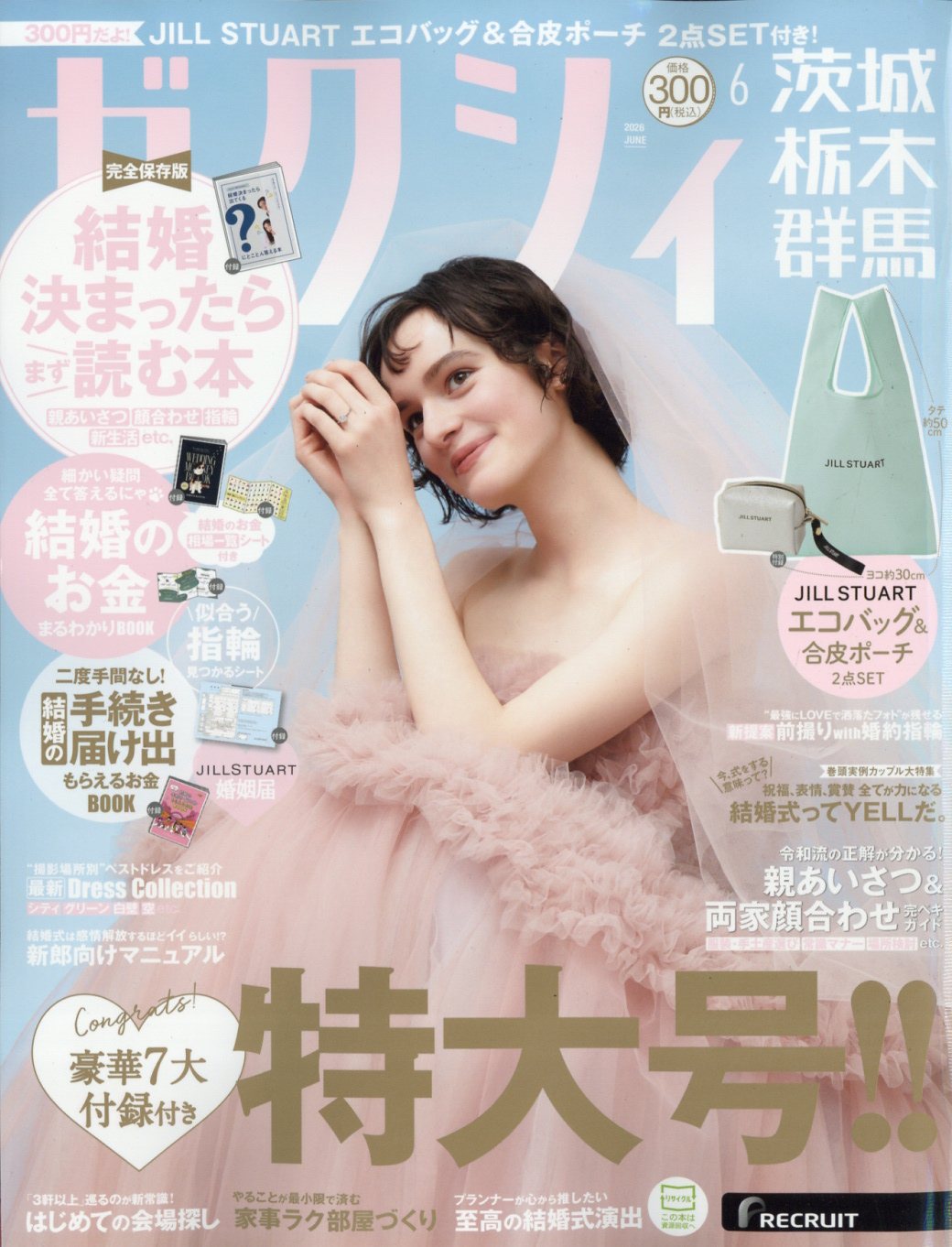 ゼクシィ茨城栃木群馬 2026年 06月号 [雑誌]/リクルート