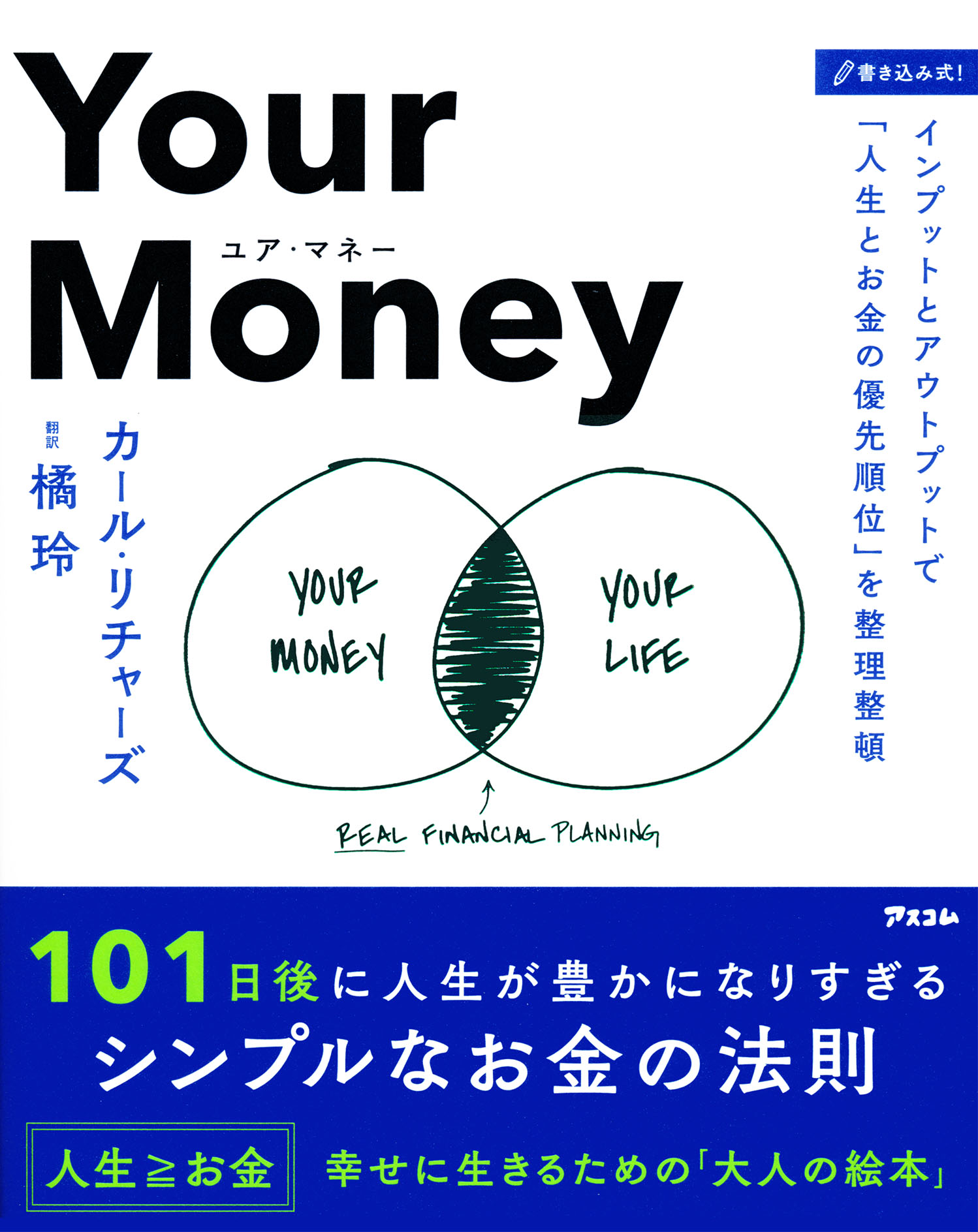 Ｙｏｕｒ　Ｍｏｎｅｙ　１０１日後に人生が豊かになりすぎるシンプルなお金の法則/アスコム/カール・リチャーズ