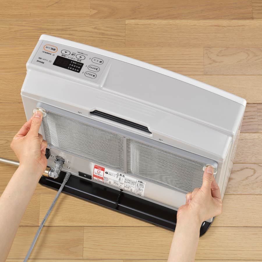 楽天市場】リンナイ リンナイ ガスファンヒーター SRC-365E ホワイト