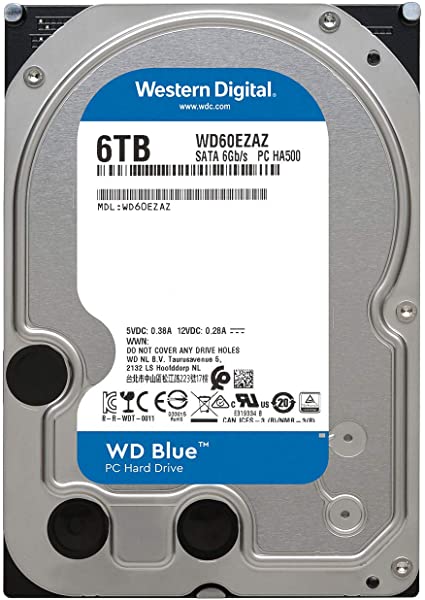 WESTERN　DIGITAL　ウェスタン　デジタル WesternDigital Blue SATA6G 接続 ハードディスク 6TB