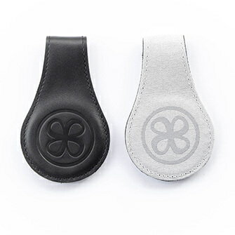 Cloby クロービーレザークリップ ブラック ブランケットクリップ リバーシブルナチュラルリビング