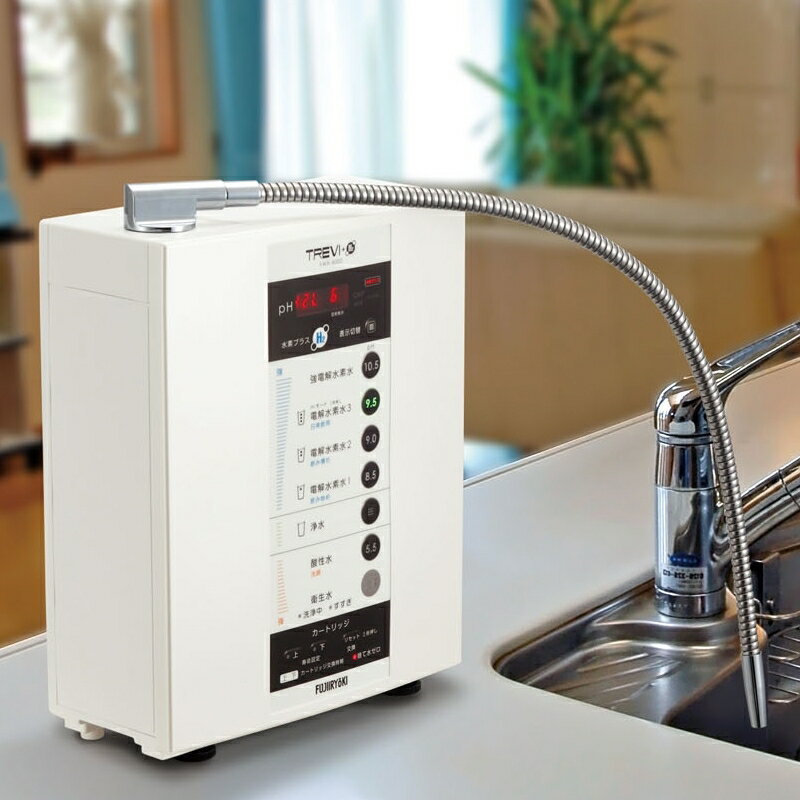 フジ医療器 電解水素生成器 トレビ水素プラス FWH-6000(W) 楽天市場】フジ医療器 フジ医療器 トレビ水素プラス 電解水素水生成器
