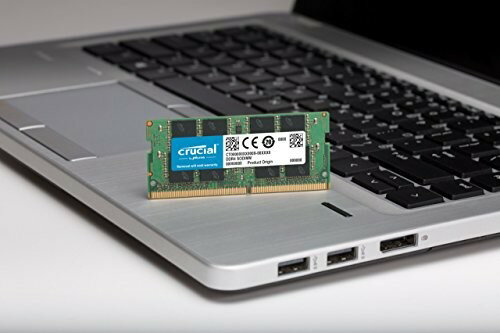 Crucial 32GB DDR4 3200 MT/s(PC4-25600)CL22 DR x8 Unbuffered SODIMM 260pin CT32G4SFD832A