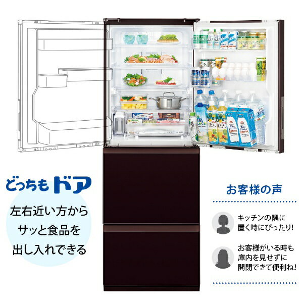 楽天市場】シャープ SHARP プラズマクラスター搭載 冷蔵庫 SJ-GW35F-R