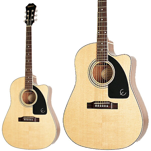 楽天市場】Epiphone FT-350SCE Wine Red エレアコギター Min-ETune搭載