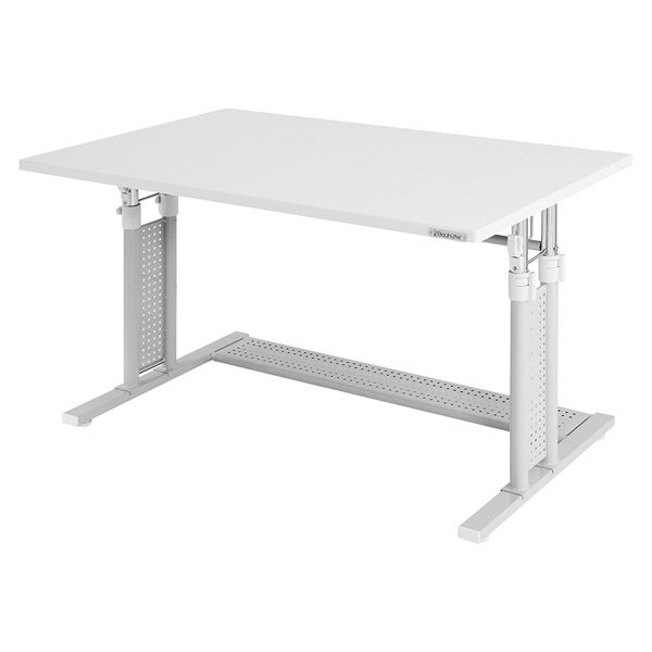 Bauhutte 昇降式PCデスク「ワイド」 BHD-1000M-WH