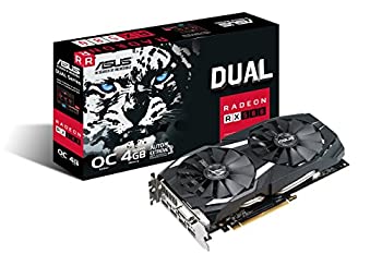 ASUS グラフィックスカード  DUAL-RX580-O4G