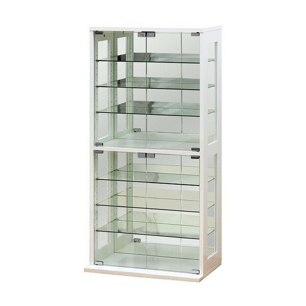 楽天市場】不二貿易 ガラスディスプレイケース クリア TMG-G53-1 組立