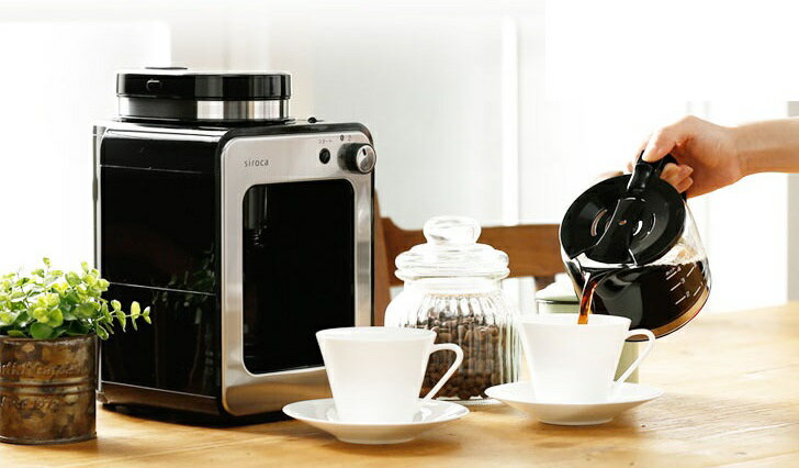 シロカ 全自動コーヒーメーカー SC-A211(1台)