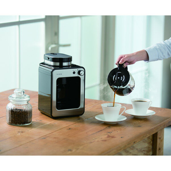 シロカ 全自動コーヒーメーカー SC-A211(1台)