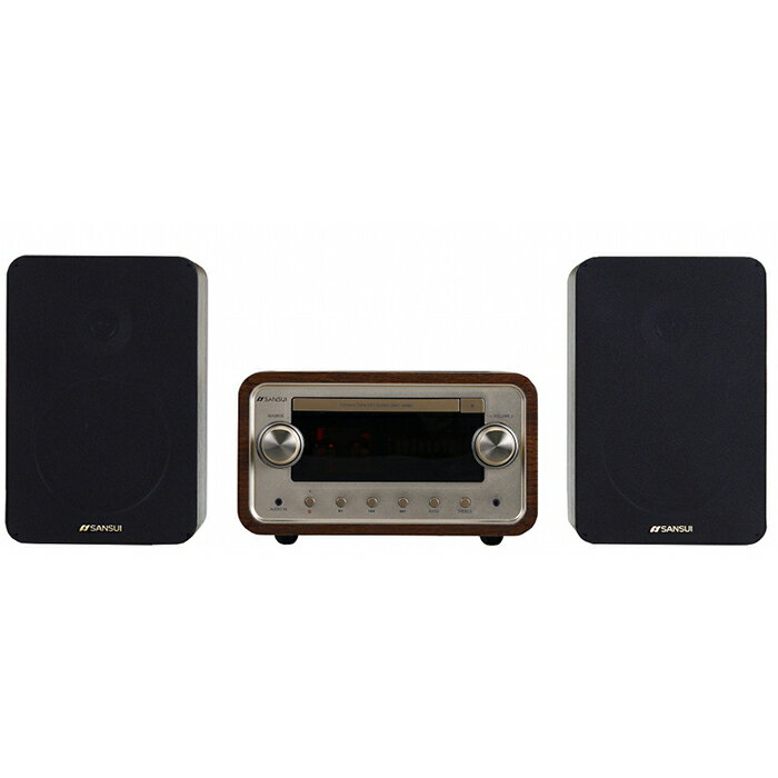 楽天市場】ドウシシャ SANSUI 真空管ハイブリッドアンプ搭載CDステレオ