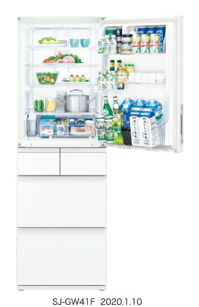 楽天市場】シャープ SHARP 冷蔵庫 SJ-GW41F-W | 価格比較 - 商品