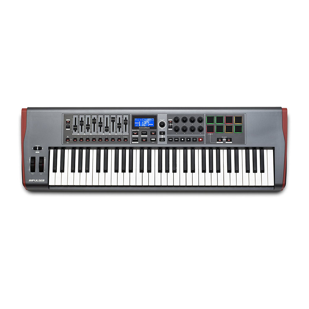 楽天市場】MIDIPLUS MIDIキーボードコントローラー LED USB 61鍵 X6