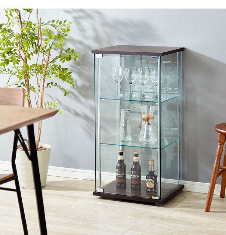 ガラスコレクションケース3段(1コ入)