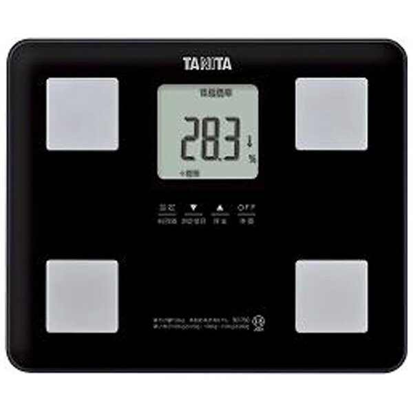 楽天市場】タニタ TANITA｜タニタ 体重体組成計 ブラック BC-BI01BK