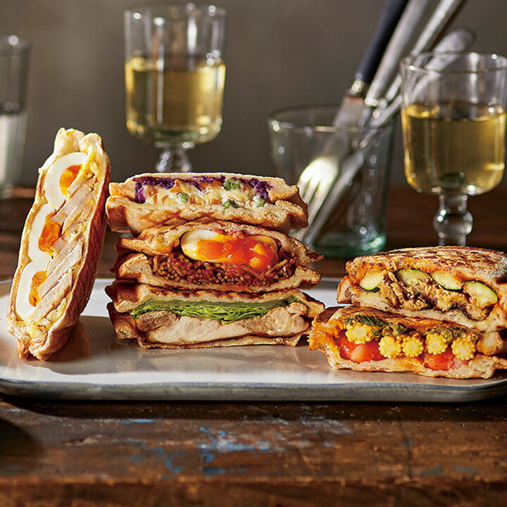 recolte プレスサンドメーカー プラッド RPS-2(W)