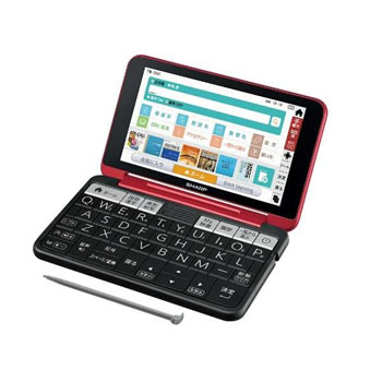 楽天市場】シャープ シャープ カラー電子辞書Brain 高校生モデル
