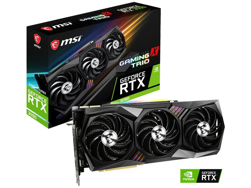 楽天市場】MSI グラフィックボード GEFORCE RTX 3090 SUPRIM X 24G
