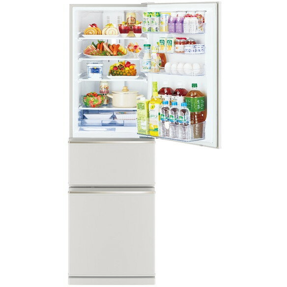 冷蔵庫 MITSUBISHI  MR-CX30F Amazon.co.jp: MITSUBISHI MR-CX30F-W マットホワイト [冷蔵庫(300L