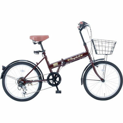 折りたたみ自転車 自転車 20インチ KAZATO(カザト) FKZ-206 fkz-206_bk_01.jpg